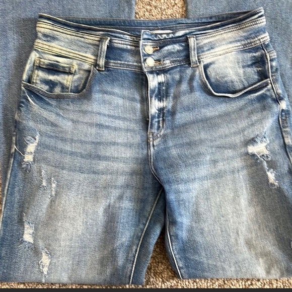 KanCan Signature High Rise Super Flare Jean, Women's 31/34 - Picture 3 of 9